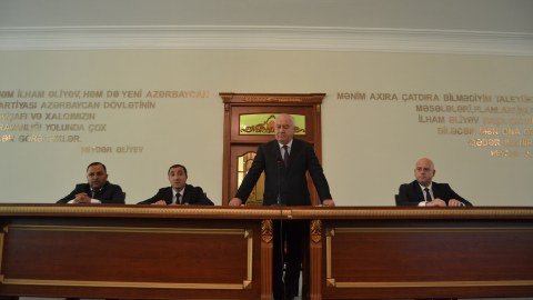 Füzulidə birinci yarımilin yekunlarına dair müşavirə keçirilib - FOTOLAR