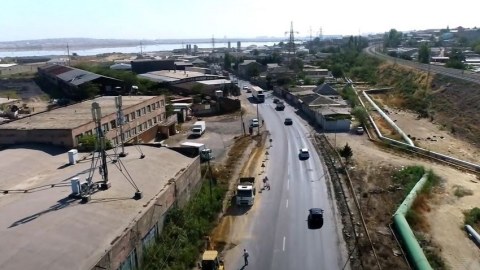 “Baksol” yolunda maşınların hərəkəti bərpa edildi