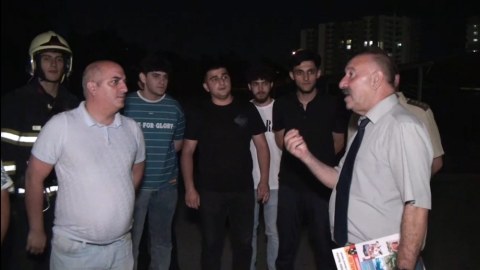 Çoxmərtəbəli yaşayış kompleksində nöqsanlar aşkarlandı - FOTOLAR