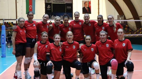 Voleybol yığmamız Maribora yollanır