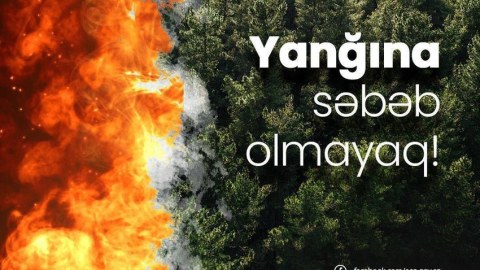 Xidmət rəisindən yanğın XƏBƏRDARLIĞI