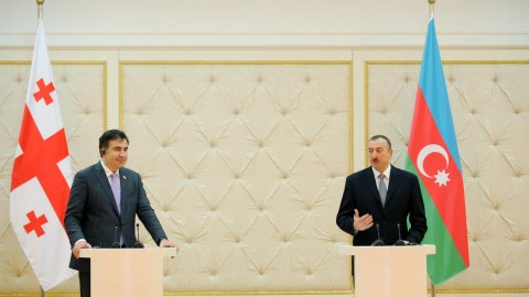 Saakaşvili İlham Əliyevə TƏŞƏKKÜR ETDİ