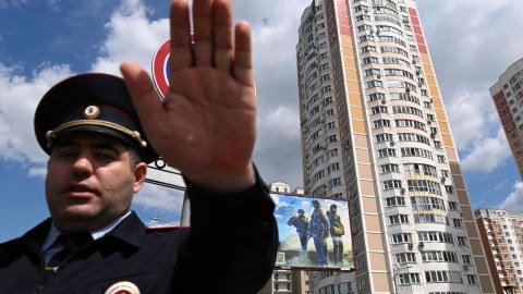 Moskvaya yenidən dronlarla hücum edildi