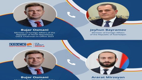 ATƏT sədri Bayramov və Mirzoyana ZƏNG ETDİ