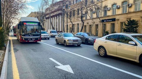Bakının daha 2 küçəsində sürət həddi azaldıldı