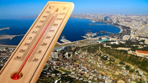 Bakıda isti normadan 6 dərəcə yuxarı olub
