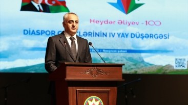 Fuad Nəcəfli Yay Düşərgəsinin açılış mərasimində çıxış etdi
