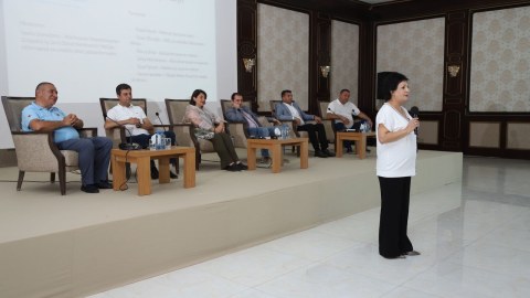 Diaspor gənclərinin jurnalistlərlə maraqlı debatı təşkil olundu - FOTOLAR
