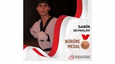 İdmançımız Avropa üçüncüsü oldu 