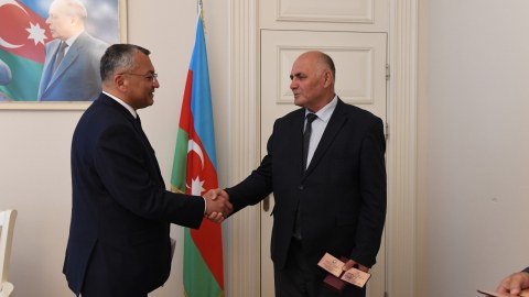 Komitənin əməkdaşlarına medal təqdim olundu