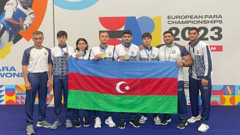 İdmançılarımız Avropa çempionatını 5 medalla başa vurdu