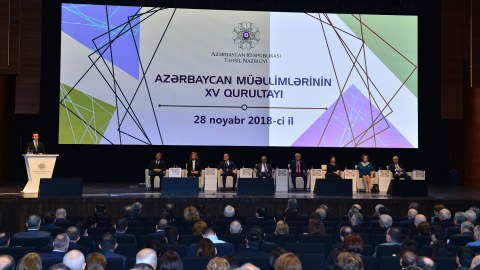 Azərbaycan müəllimlərinin XVI qurultayı keçiriləcək