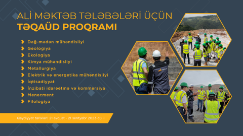 “AzerGold” tələbələr üçün növbəti “Təqaüd proqramı” elan edir