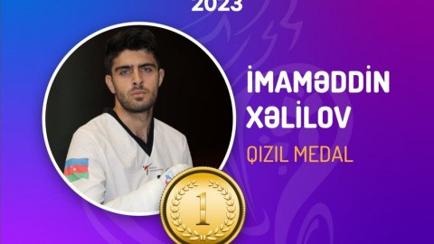 İdmançımız Koreyada qızıl medal qazandı