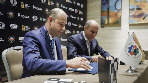 Dünya Kuboku münasibətilə poçt markası buraxıldı - FOTOLAR