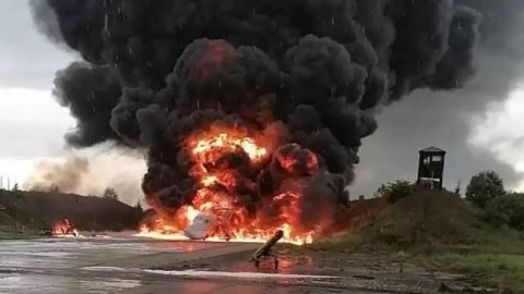 Rusiya bombardmançısı məhv edildi - BBC təsdiqlədi