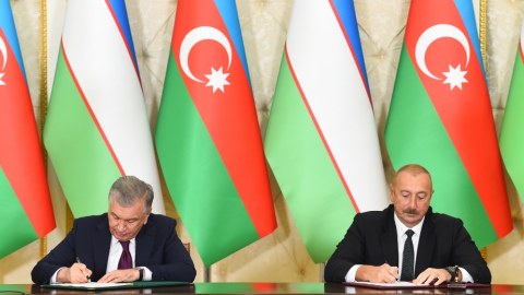 Azərbaycan-Özbəkistan arasında 20 sənəd imzalandı