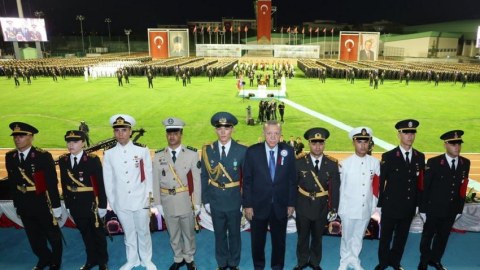 Türkiyədə 3 azərbaycanlıya zabit rütbəsi verildi - FOTO
