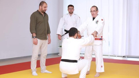 Yaşlılar arasında cüdo üzrə beynəlxalq seminar - FOTOLAR