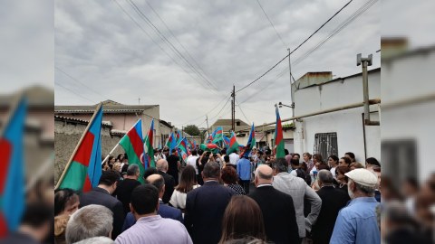 31 il sonra qalıqları tapılan şəhidimiz dəfn edildi