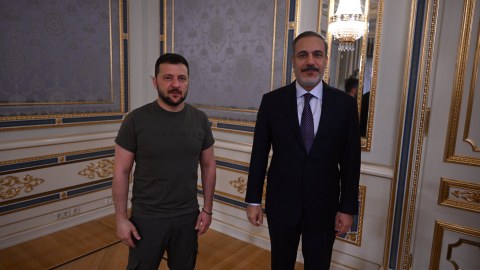 Hakan Fidan Kiyevdədir - Zelenski ilə görüşdü