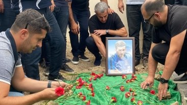 Keçmiş futbolçu dəfn edildi