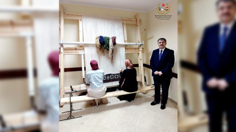 Misir-Azərbaycan Dostluq Cəmiyyətinində xalçaçılıq sənəti tədris OLUNUR