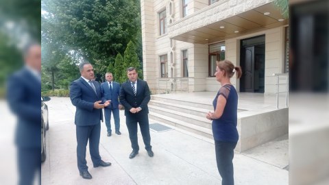 Goranboyda növbəti vətəndaş qəbulu - FOTOLAR