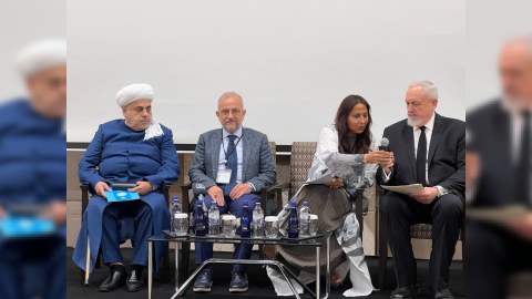 Şeyx G20 Dinlərarası Forumun konfransında iştirak edib