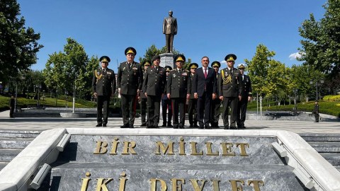 Nazir Ankarada Heydər Əliyev Parkını ziyarət edib - FOTO