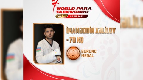 3 idmançımız Parisdə medal qazandı 
