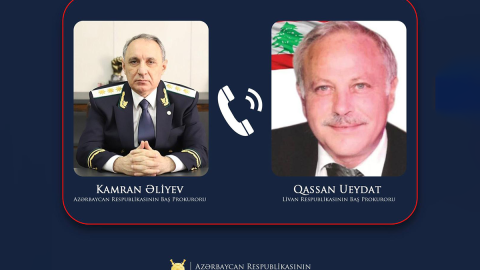 Kamran Əliyev livanlı həmkarı ilə səfirliyimizə hücumu müzakirə etdi