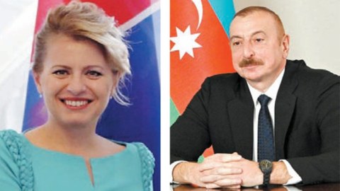 İlham Əliyev Slovakiya Prezidentinə məktubu göndərdi