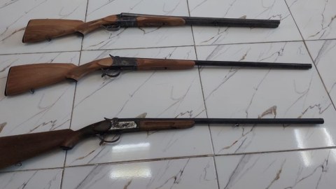 Astarada sənədsiz ov tüfəngləri aşkarlandı