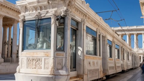 Qədim Yunanıstanda tramvay olsaydı... - FOTOLAR