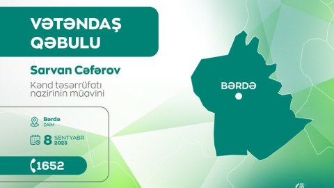 Nazir müavini vətəndaş müraciətləri ilə bağlı tədbirlər görəcək