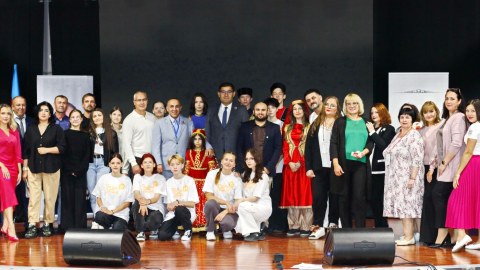 Koqalım şəhərində Heydər Əliyevin 100 illiyi qeyd edilib - FOTOLAR