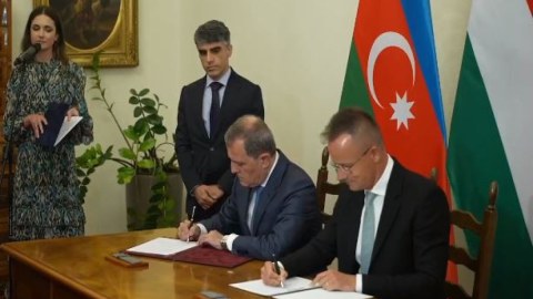 Azərbaycan və Macarıstan arasında protokol imzalandı