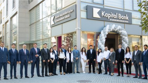 Kapital Bank sahibkarlar üçün yeni filialını istifadəyə verdi