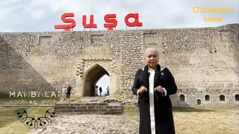 Özbəkistan dövlət televiziyası Qarabağdan reportaj hazırladı - VİDEO