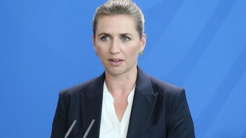 Danimarkanın Baş naziri Kiyevdə səfərdədir