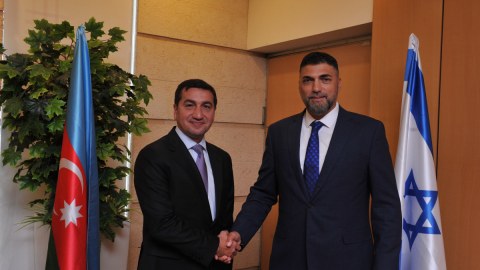 Hikmət Hacıyev İsrail XİN-in baş direktoru ilə görüşdü