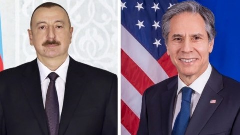 Blinken İlham Əliyevə zəng etdi - Ağdam-Xankəndi yolu müzakirə olundu