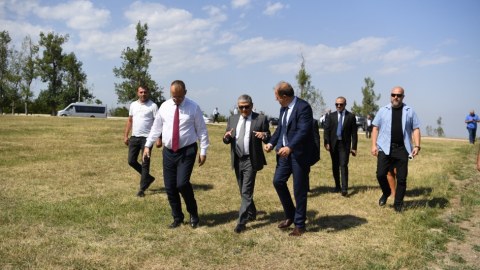 Slovakiya nümayəndə heyəti Cıdır düzündə - FOTO
