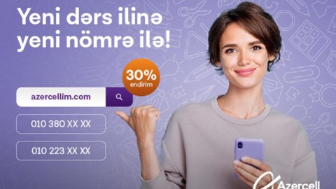 Yeni təhsil ilinə yeni nömrə ilə!