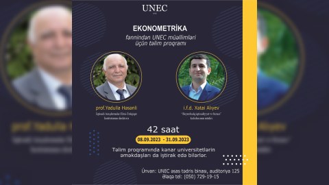 UNEC-də müəllimlər üçün təlimlər keçirilir
