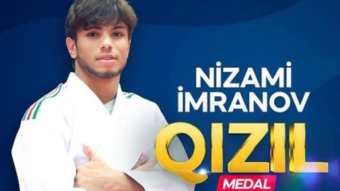 Cüdoçumuz Niderlandda qızıl medal qazandı 
