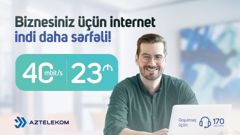 “Aztelekom”un biznes subyektləri üçün yeni tarif paketləri satışda