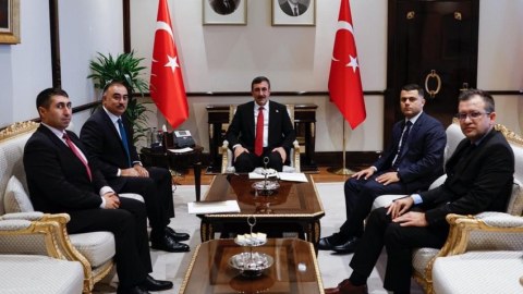 Rəşad Məmmədov Cevdet Yılmazla görüşdü
