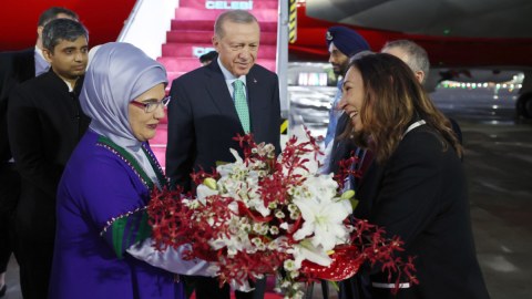 Ərdoğan Hindistana getdi - YENİLƏNİB
